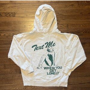Lonely Ghost text me when you get lonely hoodie